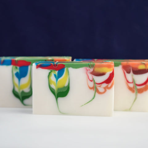 Enchanted flowers soap